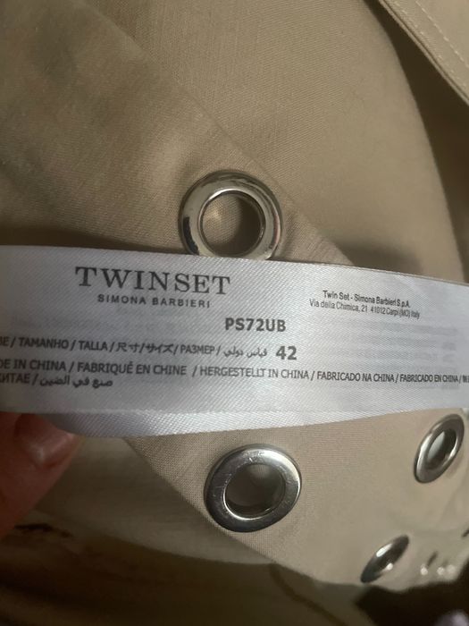 Twinset (42 it) тренч