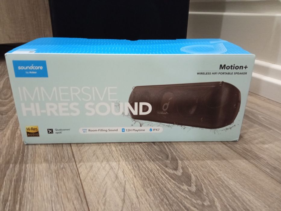 Колонка Anker Soundcore Motion+ Hi-Res, aptX, 30W