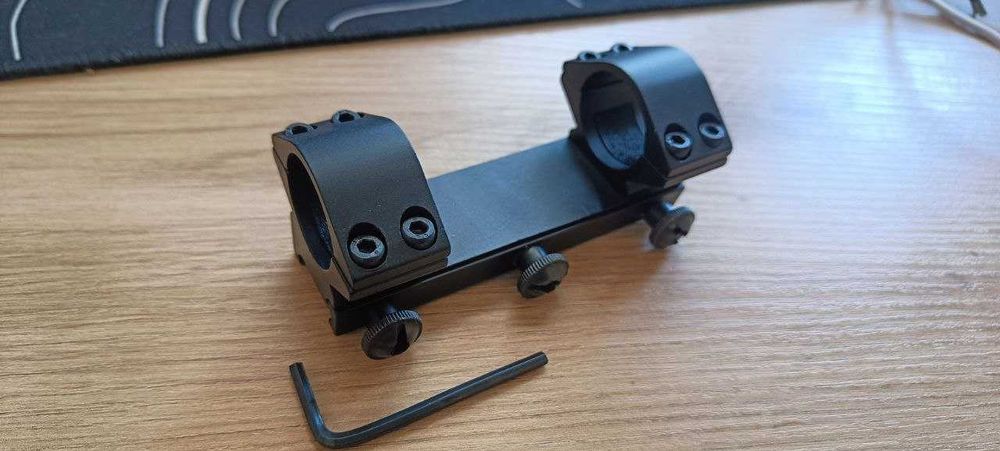 Mocowanie na lunetę 10cm na szynę 11mm