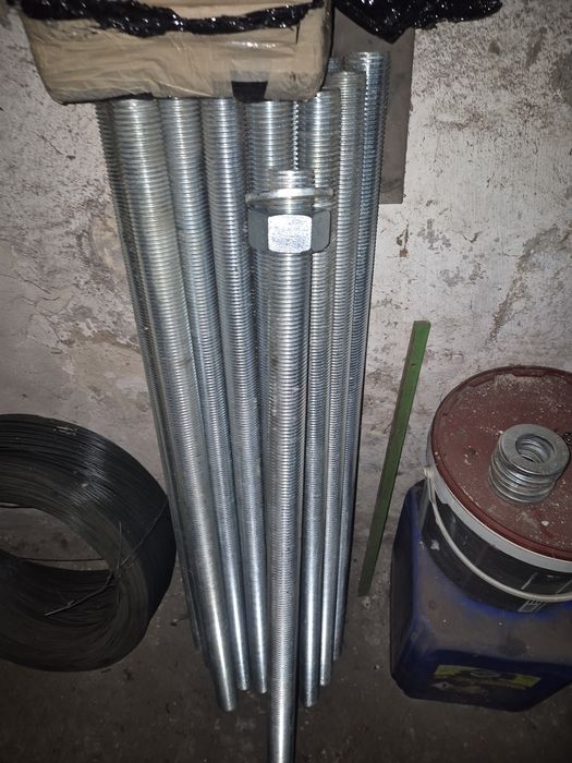 Szpilka pręt gwintowany M39 x 1000