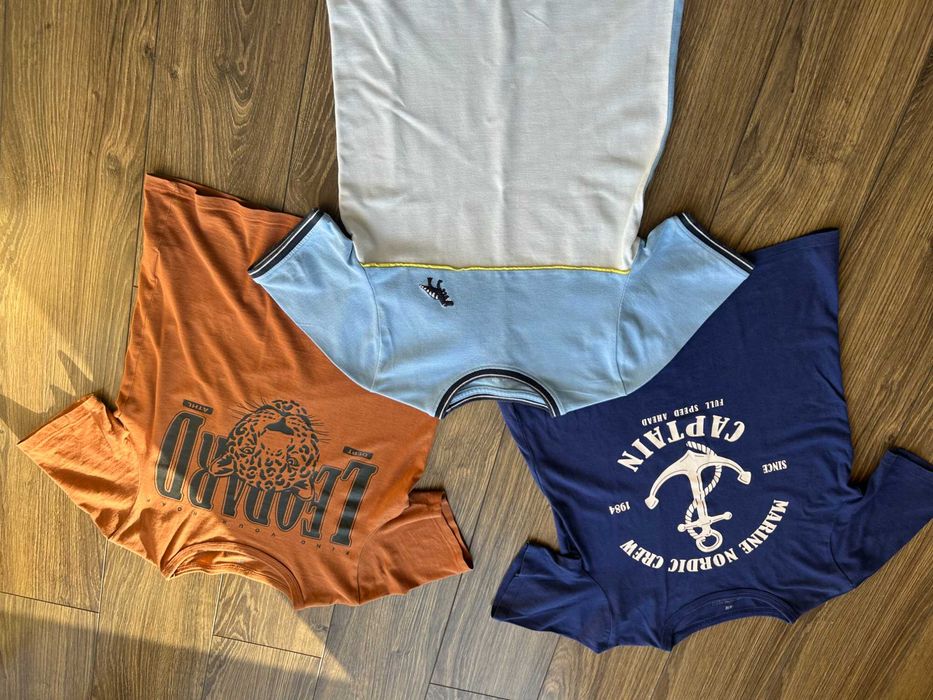 Zestaw bluzek, bluzeczek, t-shirt, 134, 140, chłopca, krótkim rękawem,