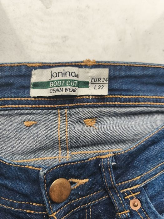 Dzwony damskie jeansowe