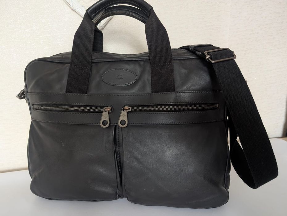 Torebka oruginlna MULBERRY męska. Skóra naturalna.