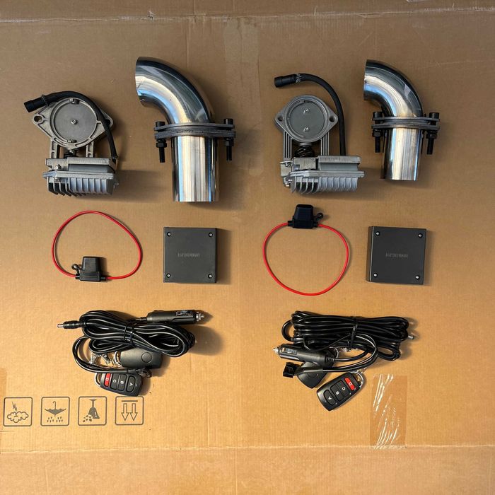 Тюнінг наявність нова електрична вакуумна заслонка на вихлопну систему