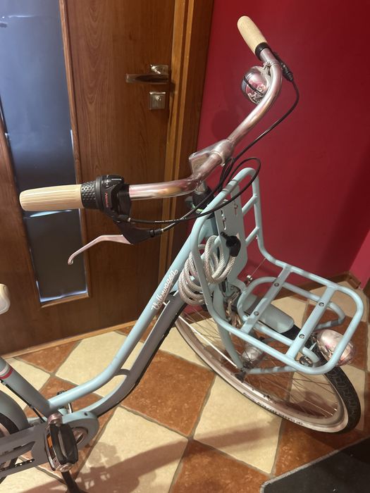 Rower miejski Volkswagen – styl retro / cargo – stan bardzo dobry