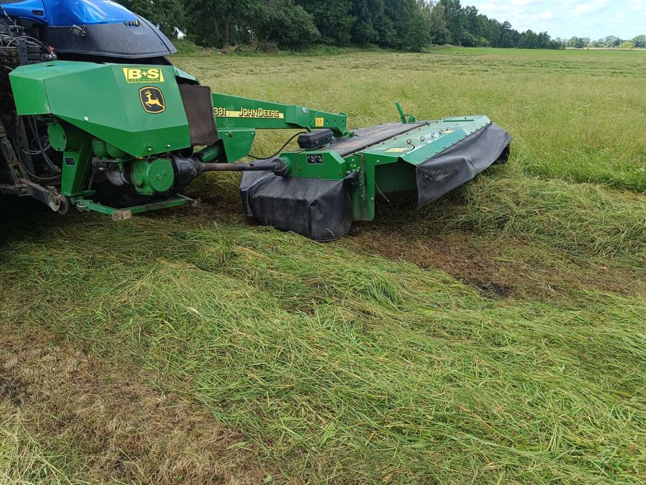 Kosiarka John Deere 331 kuhn fc 313 Krone potinger