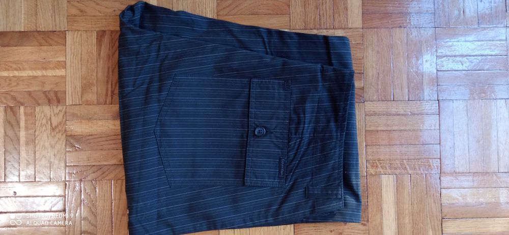 Spodnie Calvin Klein 32 x 30 - NOWE ! , Bawełniane , czarne w paski