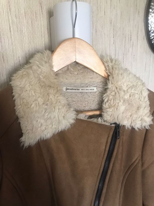 Casaco suede Stradivarius