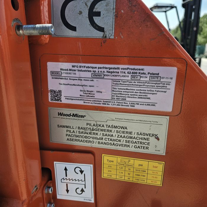 Wood mizer lt 15 lt 10.