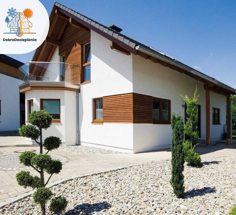 Usługi Ocieplenia elewacje docieplenia z materiałem WOLNE TERMINY