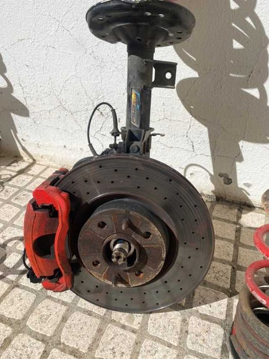 Abarth 595/500 – Suspensão, Travagem e Transmissões