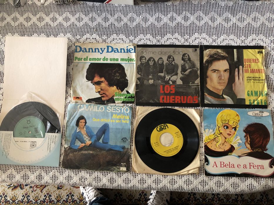 Discos singles de vinil