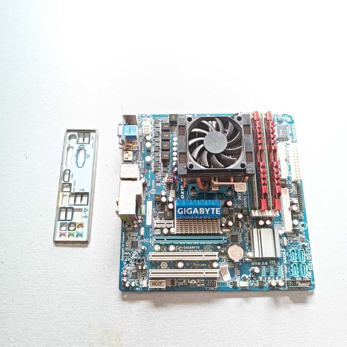 Комплект материнская плата, процессор, озу 4ядра x2.8 16gb ddr3 1600