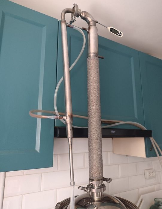 Бражная колонна 1.5 дюйма, дистиллятор