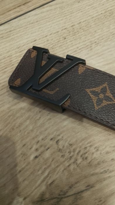 Pasek Louis Vuitton brązowy