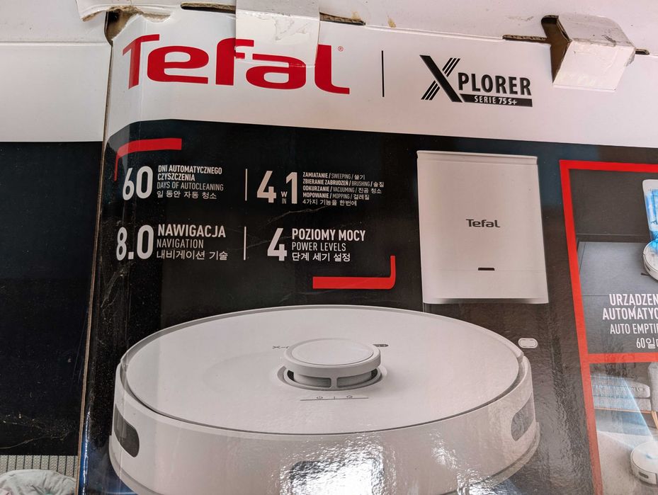 Nowy odkurzacz TEFAL X-Plorer S75 S+