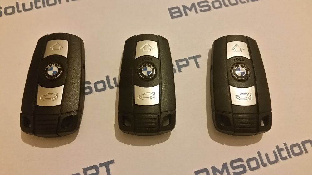 Chaves BMW Smartkeys Completas Programadas E60 E61 E70 E87 E90 E91