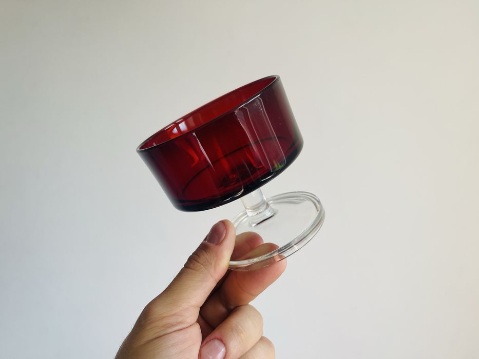 Винтажные бокалы креманки Luminarc