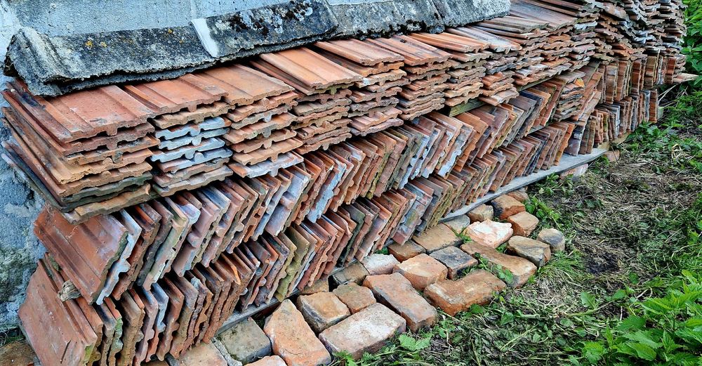 Dachówka ceramiczna z rozbiórki w bardzo dobrym stanie