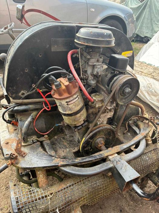 Motopompa z silnikiem garbusa