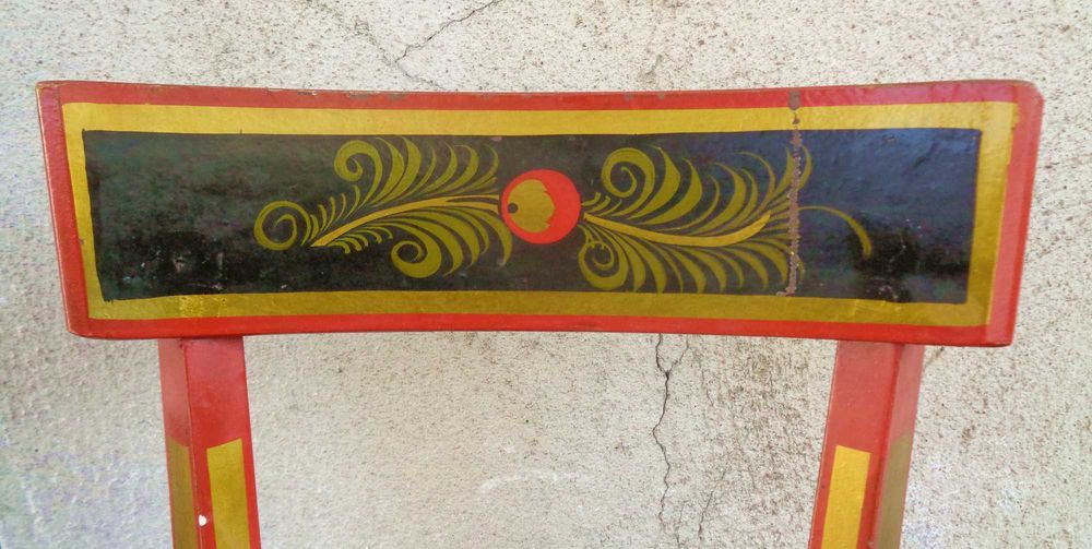 Стульчик детский Хохлома мебель стул