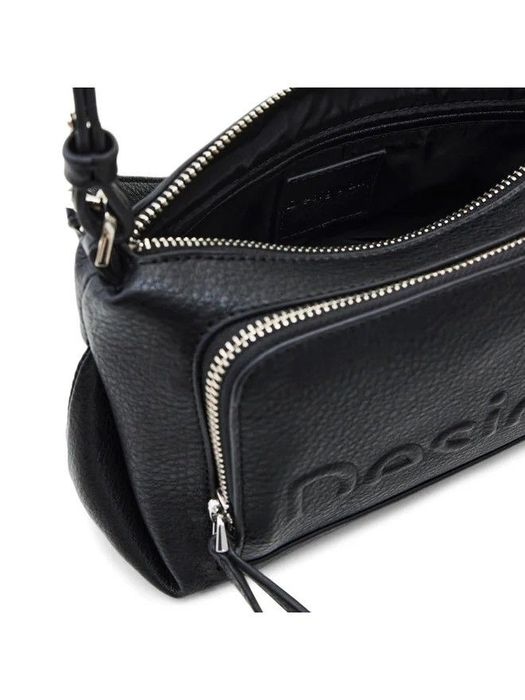 Сумочка Desigual HALF LOGO FW24 MONIC (чорна)