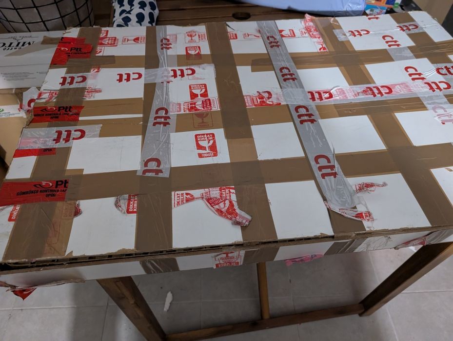 Espelho novo ainda na embalagem