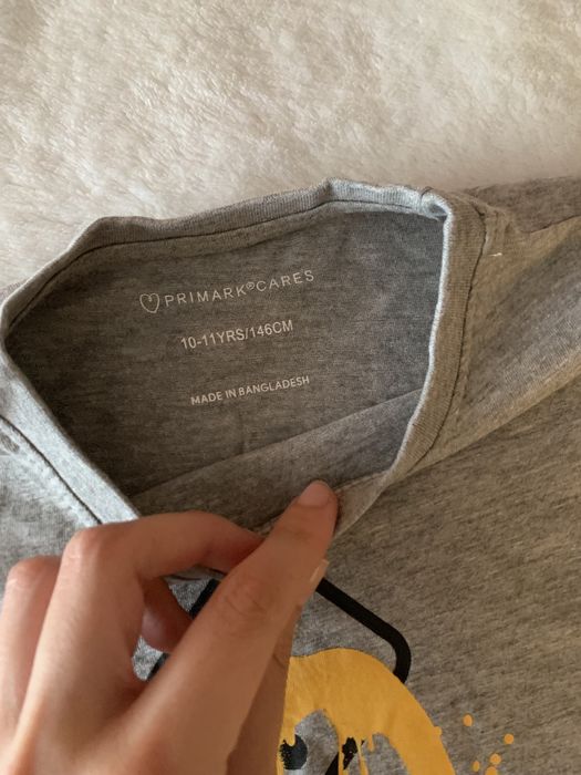 Tshirt cizenta da Primark