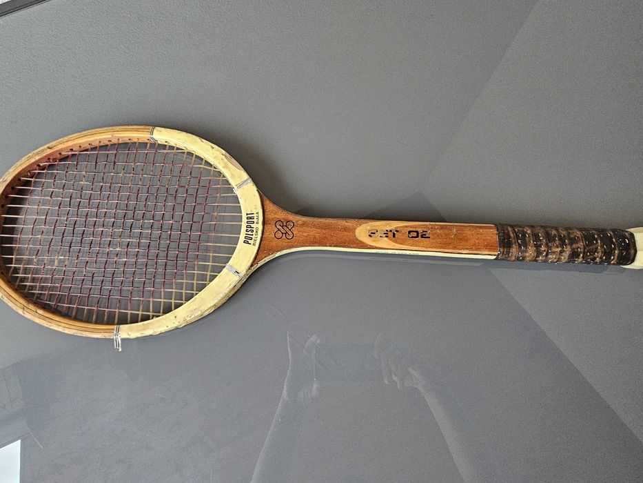 Drewniana rakieta di tenisa POLSPORT