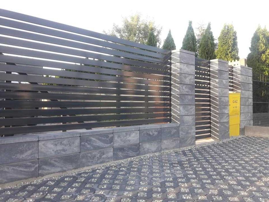 Bloczki Bloczek Ogrodzenie Murowane STYROBUD JONIEC Modułowe MONTAŻ