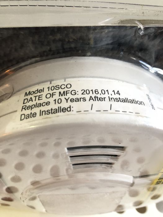 Alarme Detetor de Fumo e Monóxido de Carbono