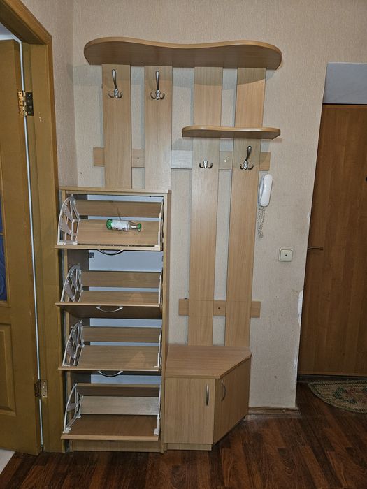 Шкаф купе + полиця для взуття/одягу