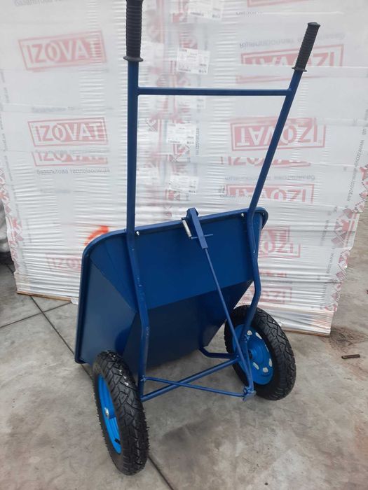 Тачка садово-будівельна строительная тип АТЕК колесо (3,50х10) 300кг