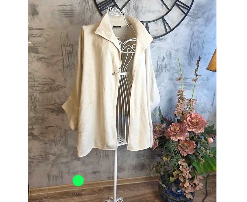 Pafyois Collection elegancki kardigan roz One size
