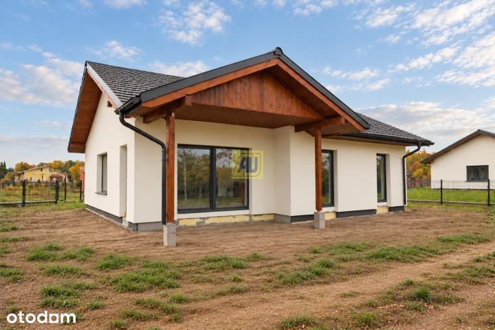 Nowy dom 112,5m², fotowoltaika, pompa ciepła