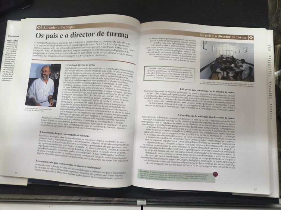 Enciclopédia dos pais educar hoje
Aprender a participar de Direcção do