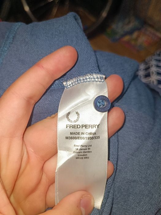 Поло Fred Perry.