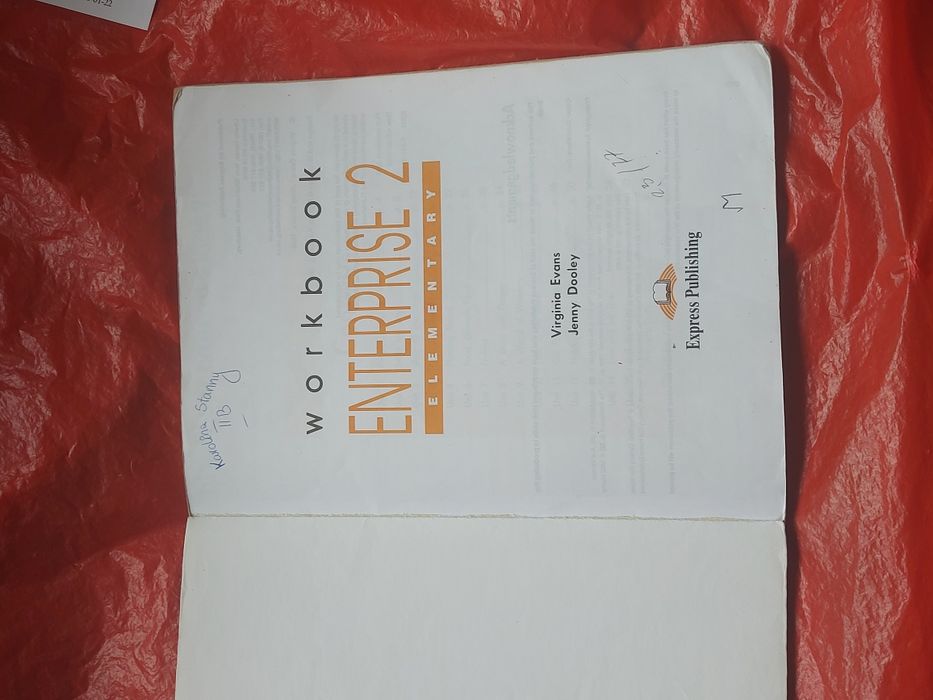 Książka worbook nterprise 2 1999/2000rok