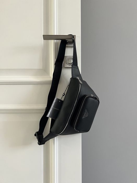 Поясна сумка Emporio Armani бананка оригінал