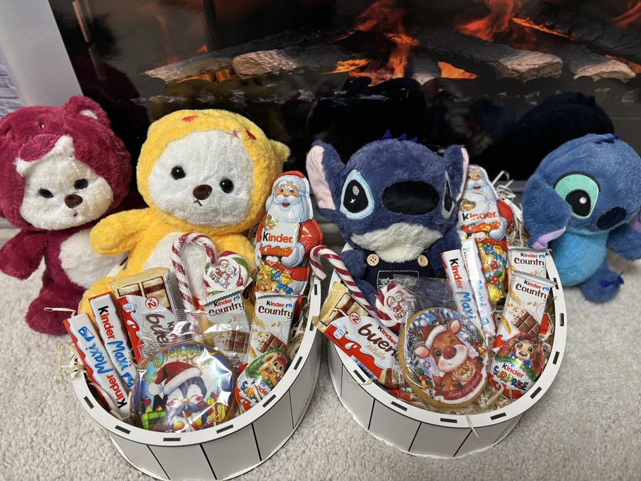 Новорічний подарунок Kinder дитині | Миколай | Різдво Шоколадний набір