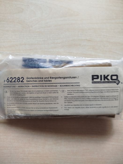 PIKO model zestaw do ogródka piwnego