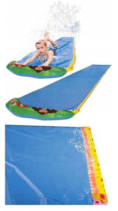 Zjeżdżalna wodna Playtive Ślizgawka  do ogrodu dla dzieci 615 cm Lidl