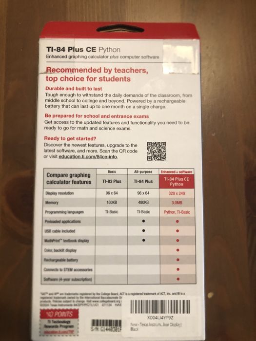 Calculadora grafica texas instruments *nunca usada*