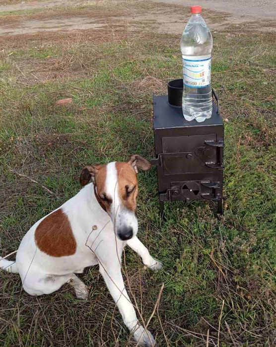 Блиндажная печь буржуйка окопная пічка окопна бліндажна буржуйка мала
