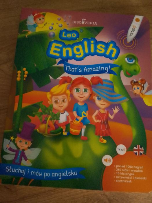 Leo English książka Ting język angielski