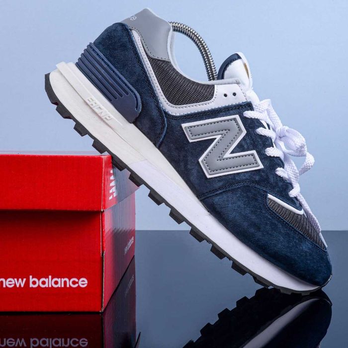 (1902) Кросівки New Balance 574 Legacy сині (41, 42, 43) нб NB