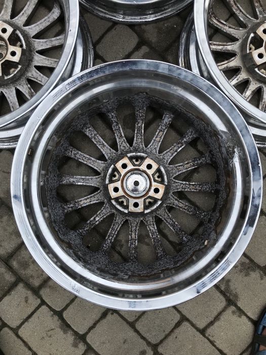 Диски R18 хром 5/108 et 45 ford volvo peugeot
