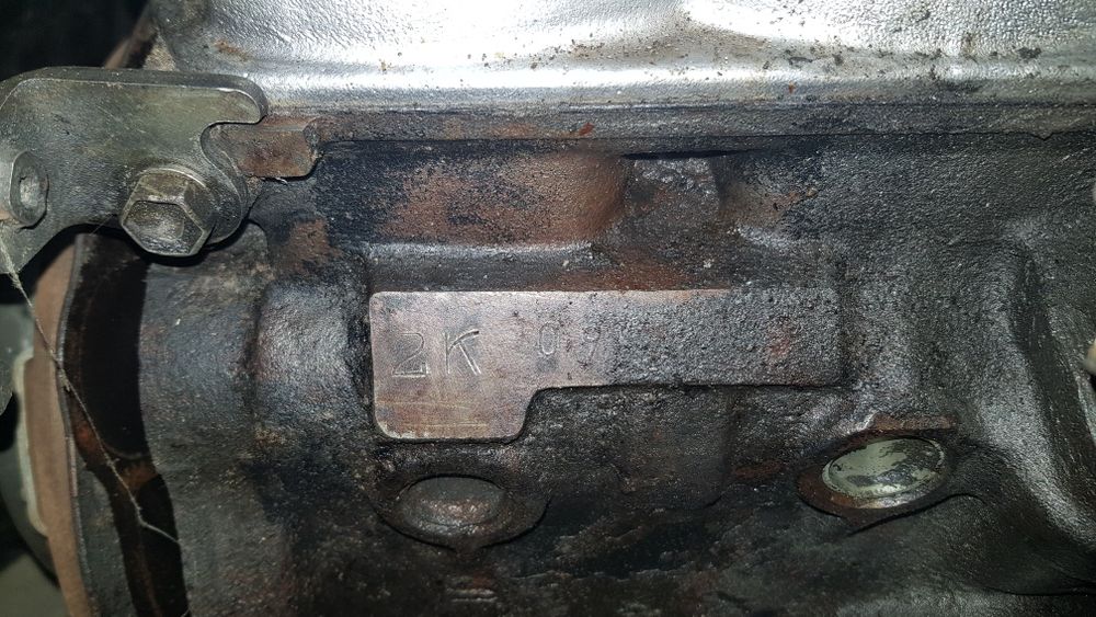 Motor 1000cc (2k) toyota starlet kp