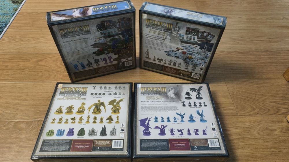 Heroes of Might and Magic 3 Boardgame Grail Pledge English Angielska