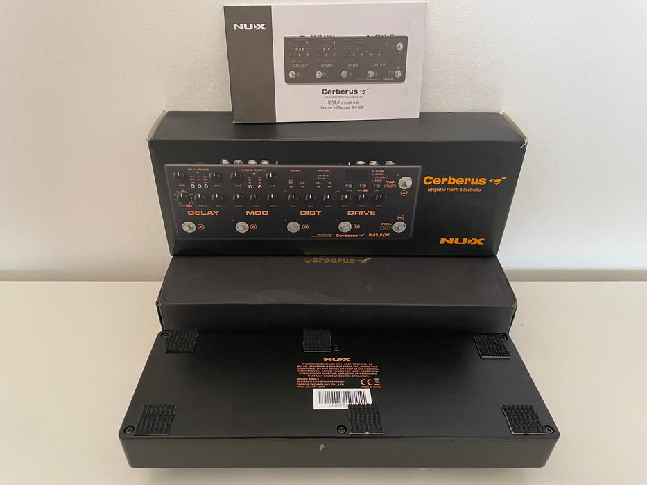 Nux Cerberus - pedaleira multi efeitos para guitarra